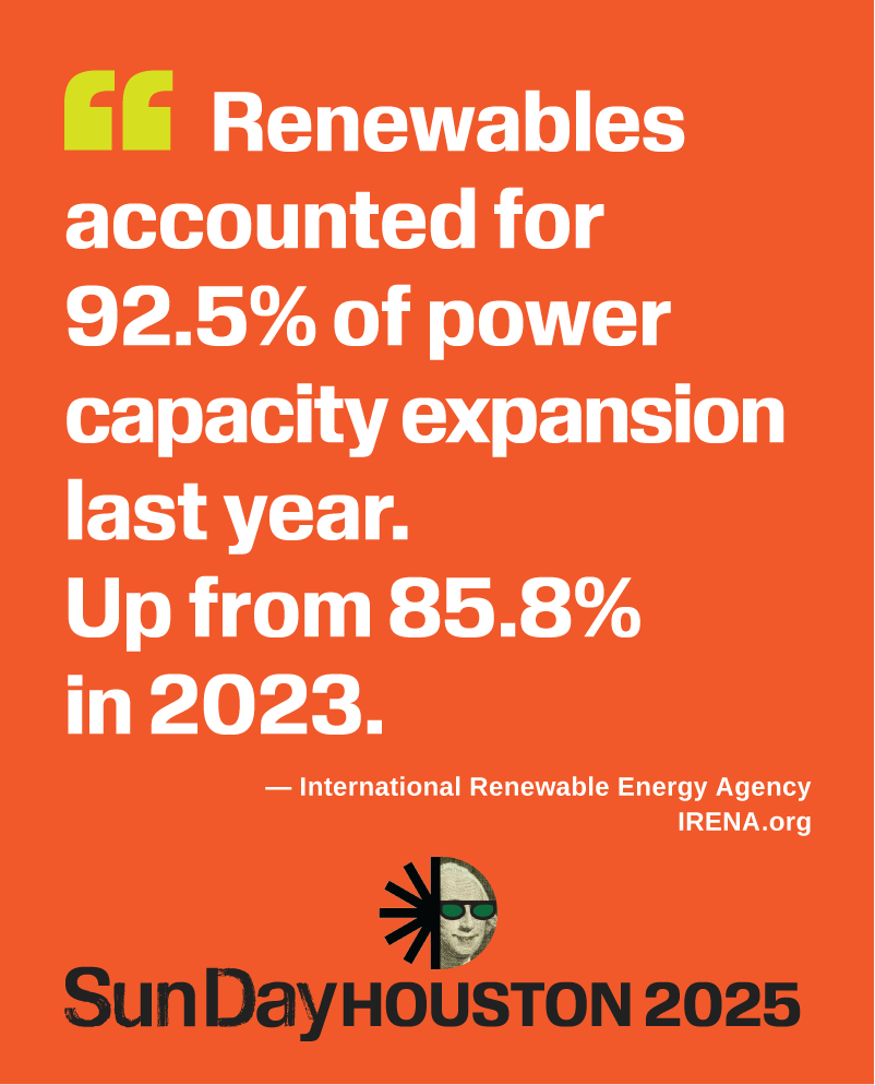 Renewables 93% of new capacity