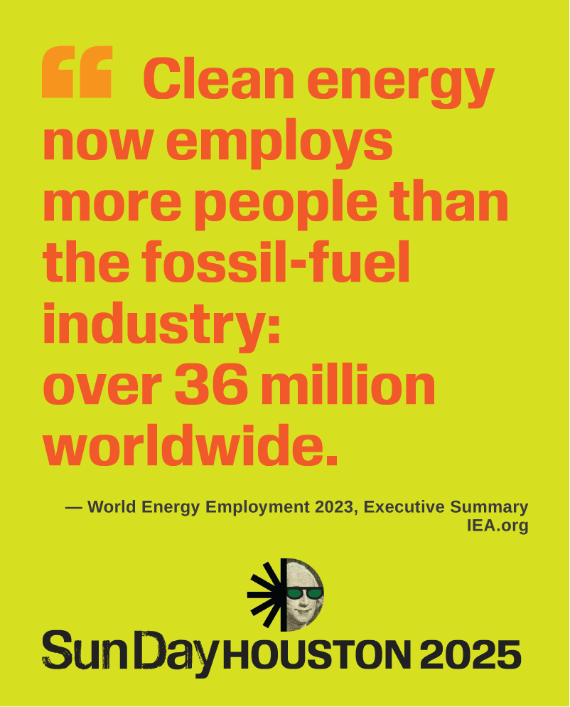 Clean energy employs more