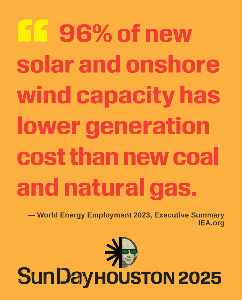 Clean energy lower cost